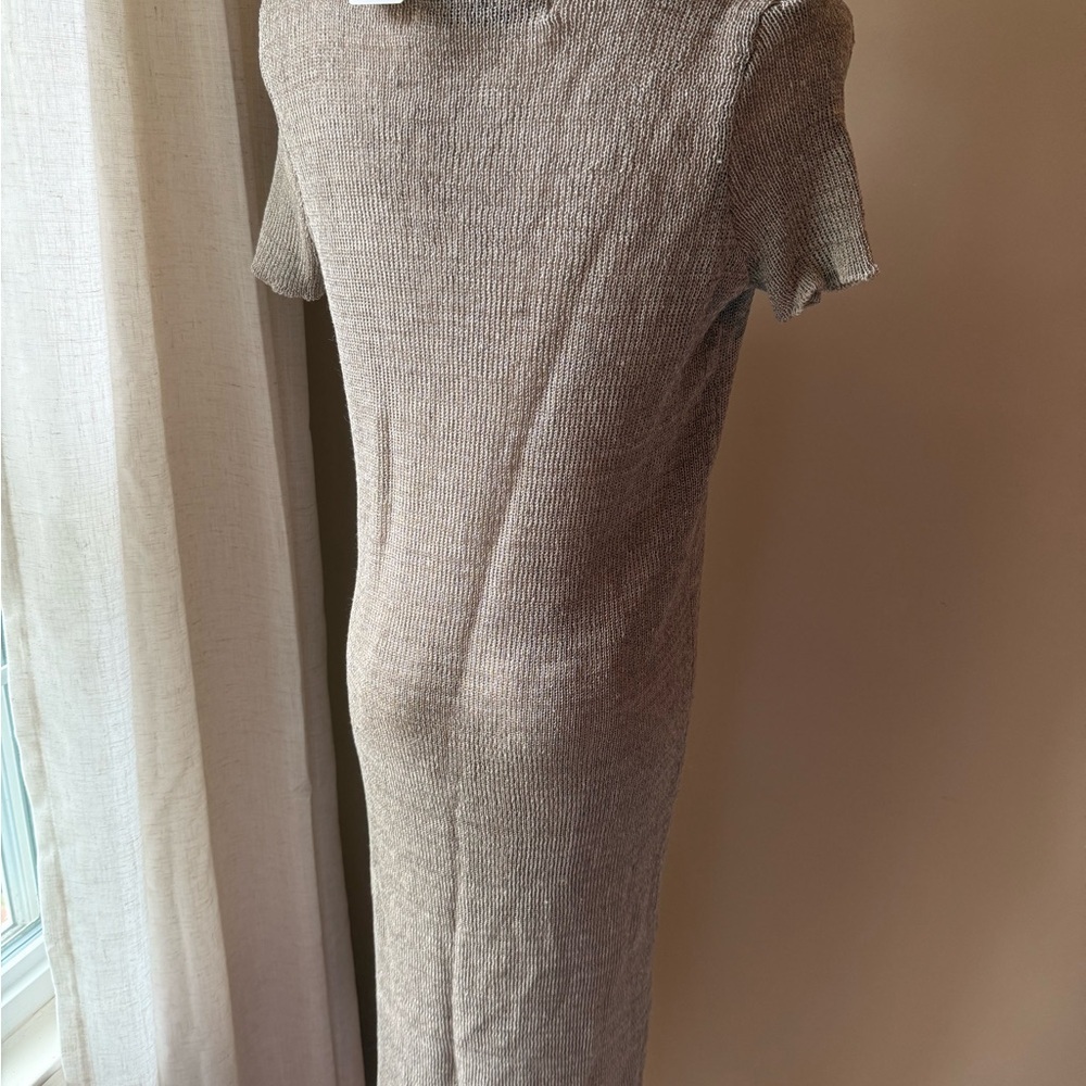 NWT Free People One Love linen blend midi dress cover up - Picture 3 of 3
